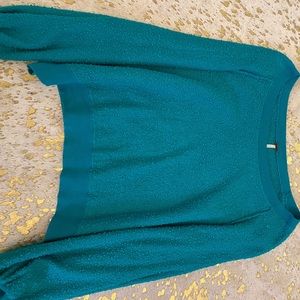 Free people blue sweatshirt